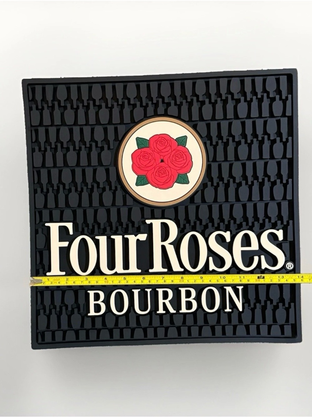 Four Roses Rubber Bar Mat - Picture 3 of 3